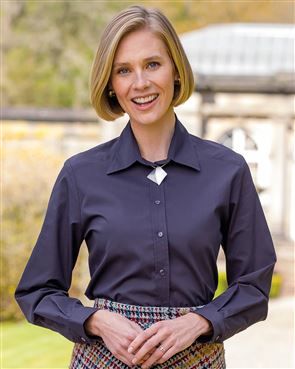 ladies navy blouses